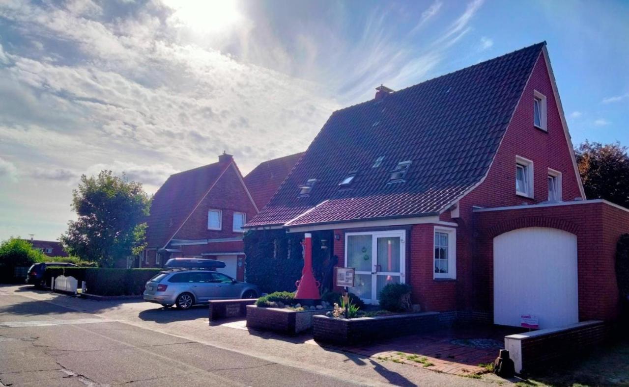 Backbord Leilighet Norddeich  Eksteriør bilde